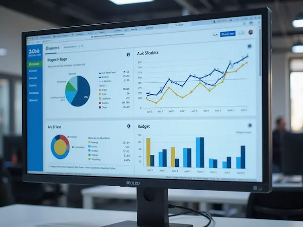 ROI-Dashboard mit Budget-Optimierung und A/B-Testresultaten